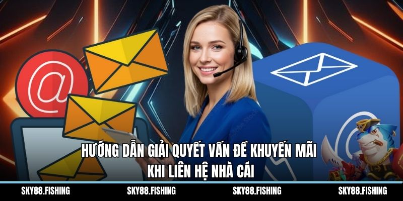 Hướng dẫn giải quyết vấn đề khuyến mãi khi liên hệ nhà cái